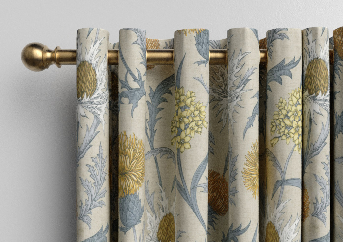 Acanthium, Ochre - Made to Measure Curtains - Image 12